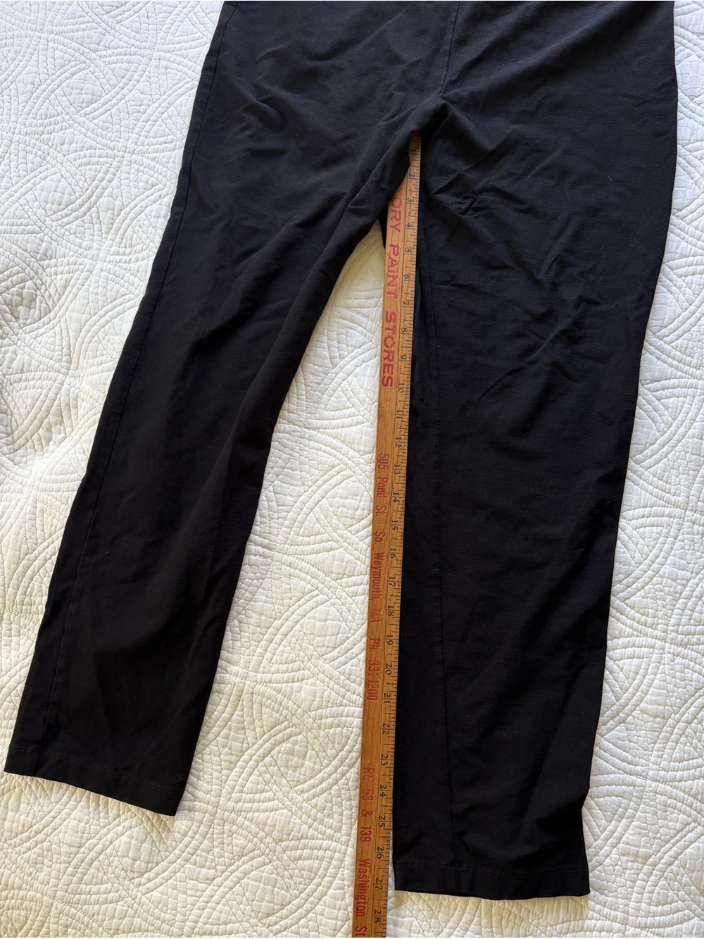 Eileen Fisher Stretch Crepe Ankle Pant Medium - Picture 5 of 9